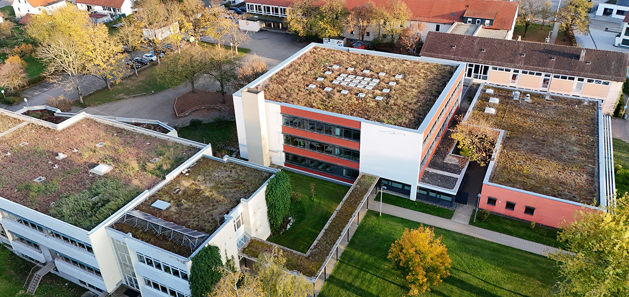 Schulverband Frommern aus der Vogelperspektive
