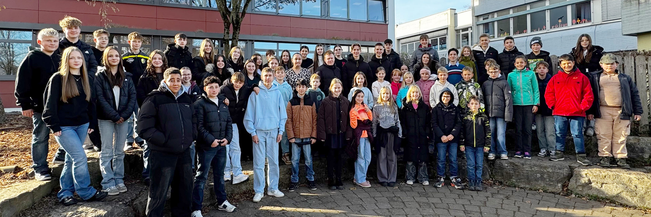 Gruppenbild der Schülermitverantwortung
